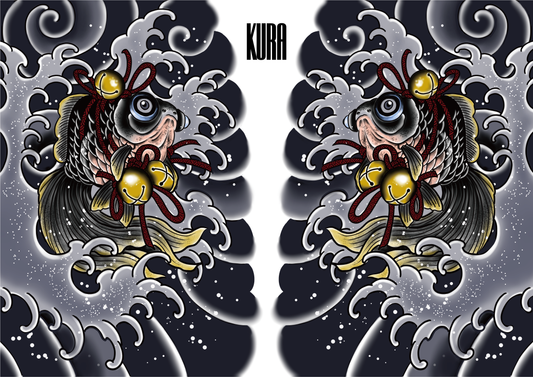 【KURA】新作!! 2月24日発売!Japanese traditional tattoo series #1013
