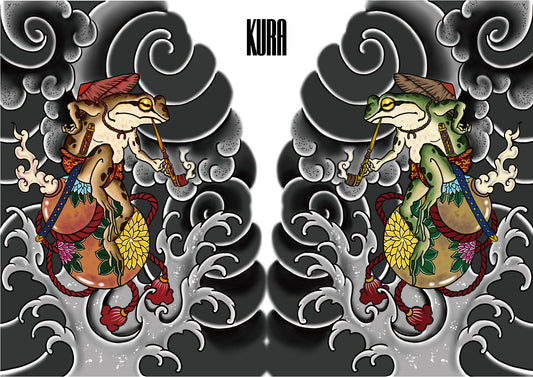 【KURA】新作!! 10月28日発売!Japanese traditional tattoo series #1015