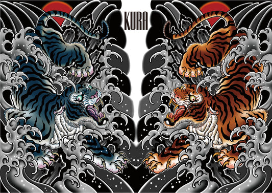 【KURA】新作!! 6月22日発売!Japanese traditional tattoo series #1014