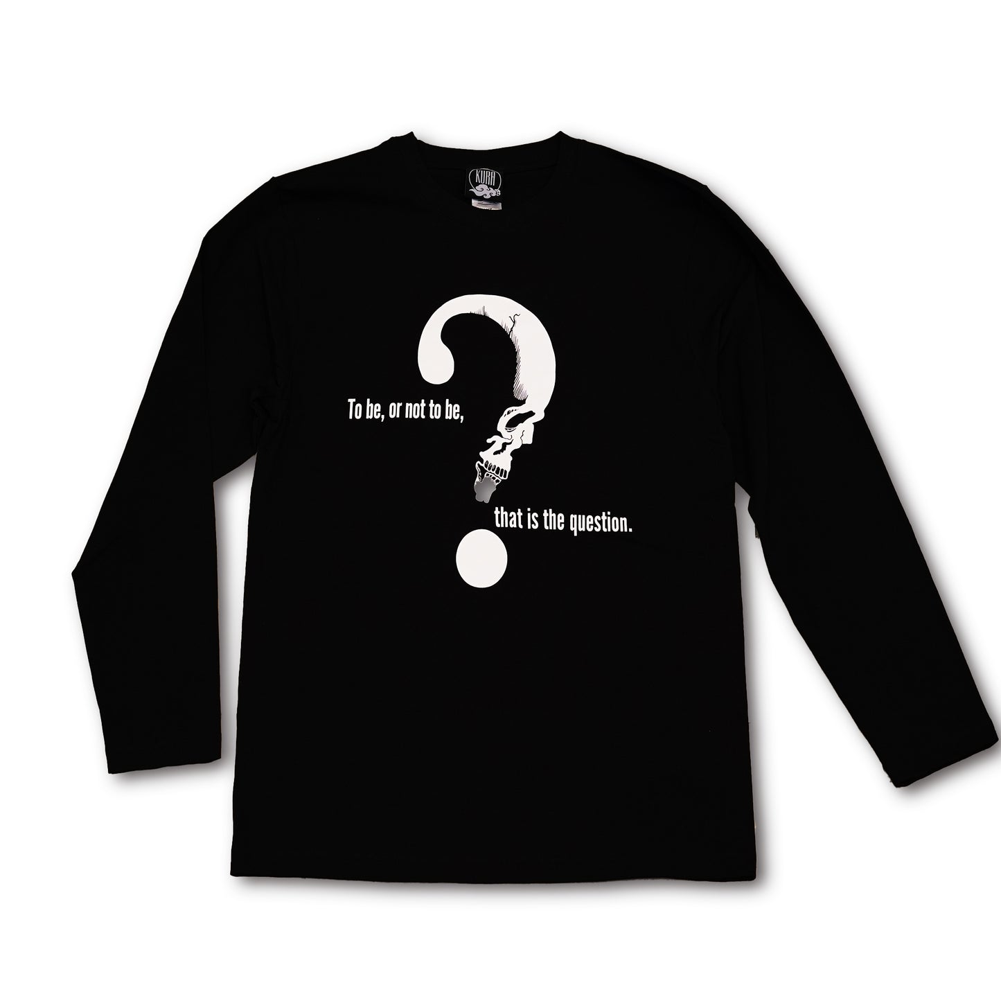 KURA T-shirt series long sleeve skull series (Color 3 colors)