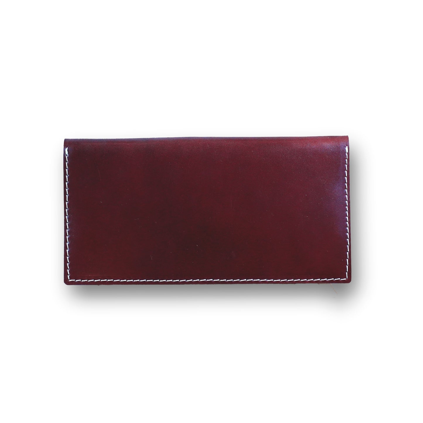 【KURA leather】 CORDOVAN (コードバン)ロングウォレット#20 brown
