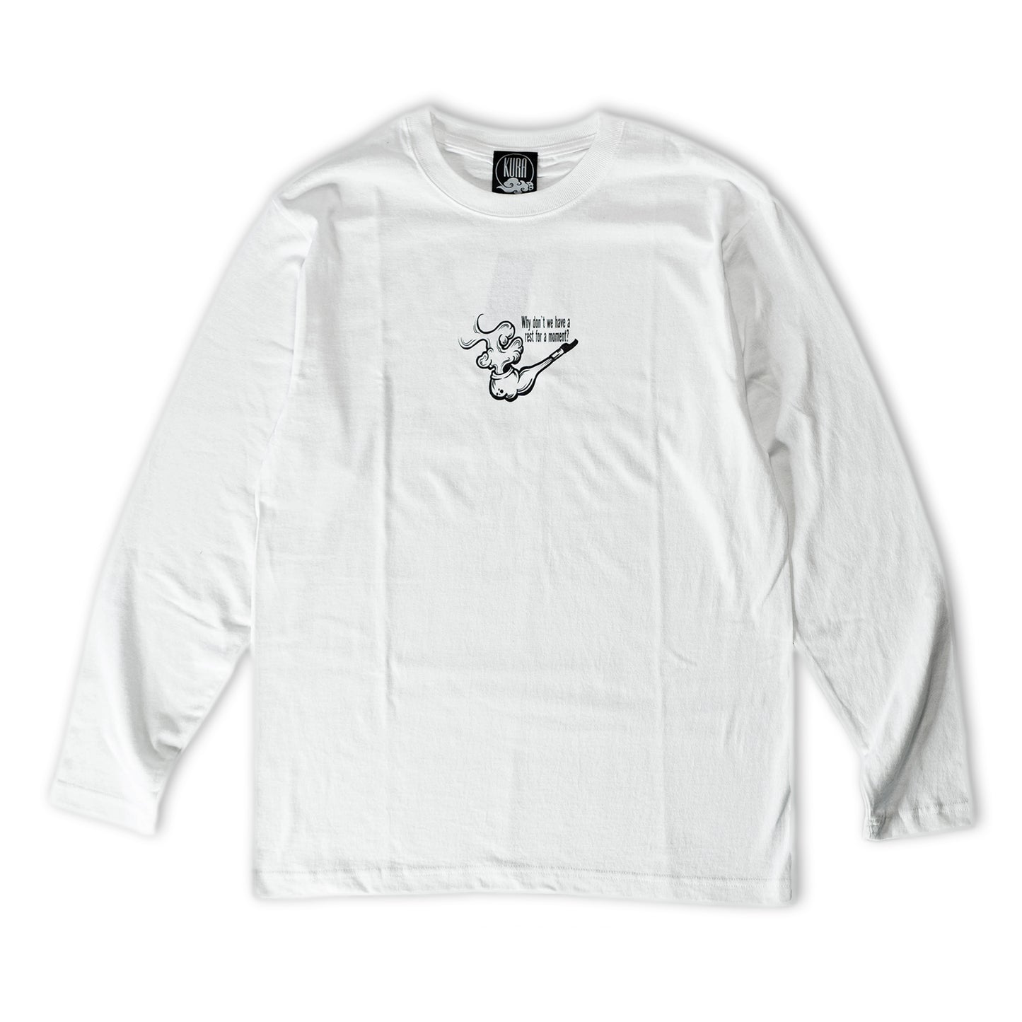 KURA T-shirt series ロングスリーブ 【蛙と瓢箪】(Color 3色)