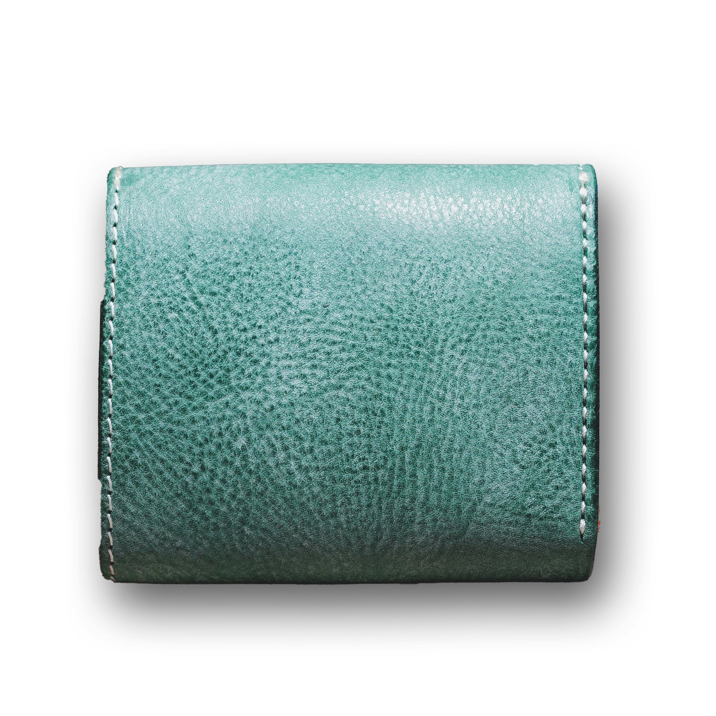 【KURA leather】Half Wallet(本革) #16 (ビリジアングリーン)