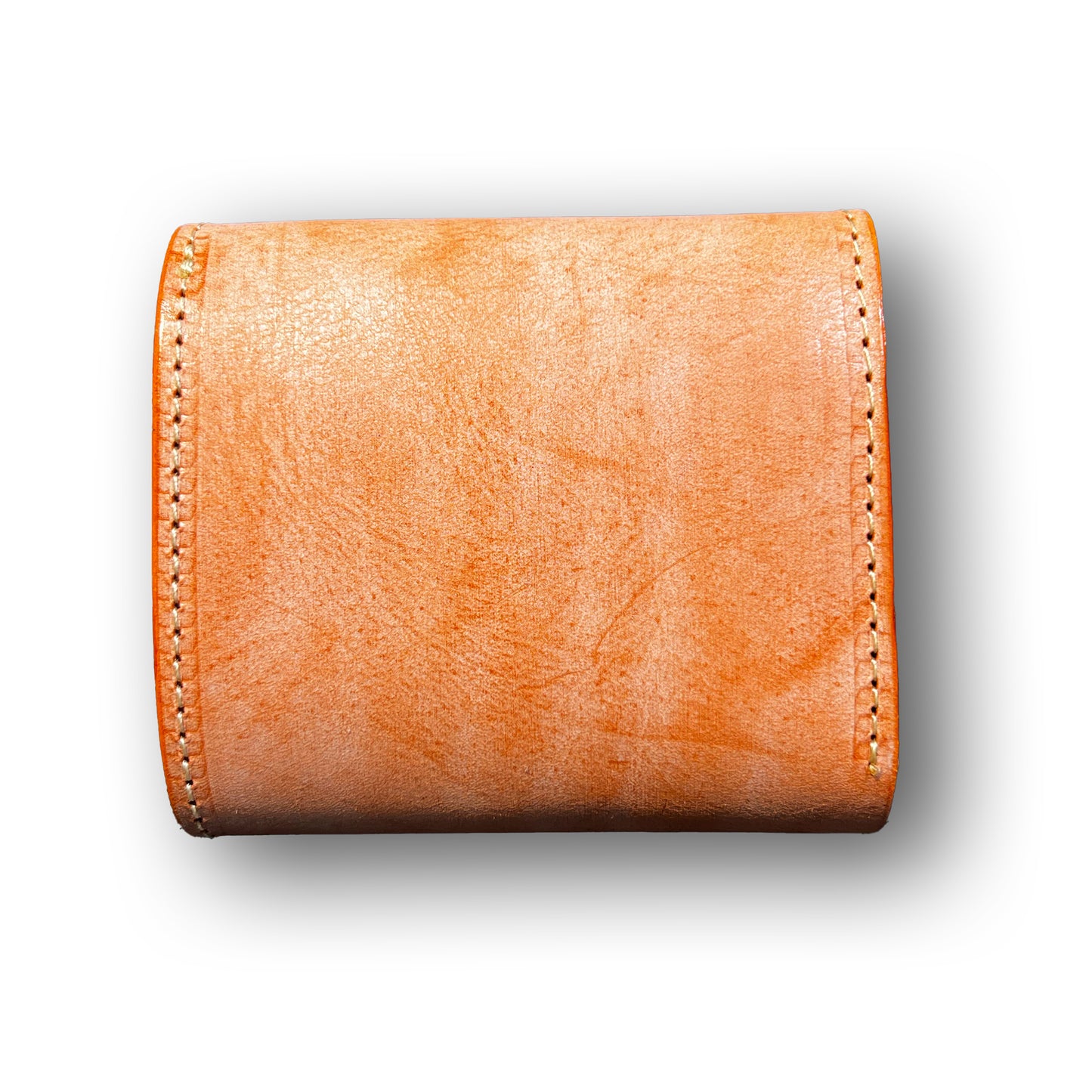 【KURA leather】【NEW】Half Wallet(本革) #23(orange)