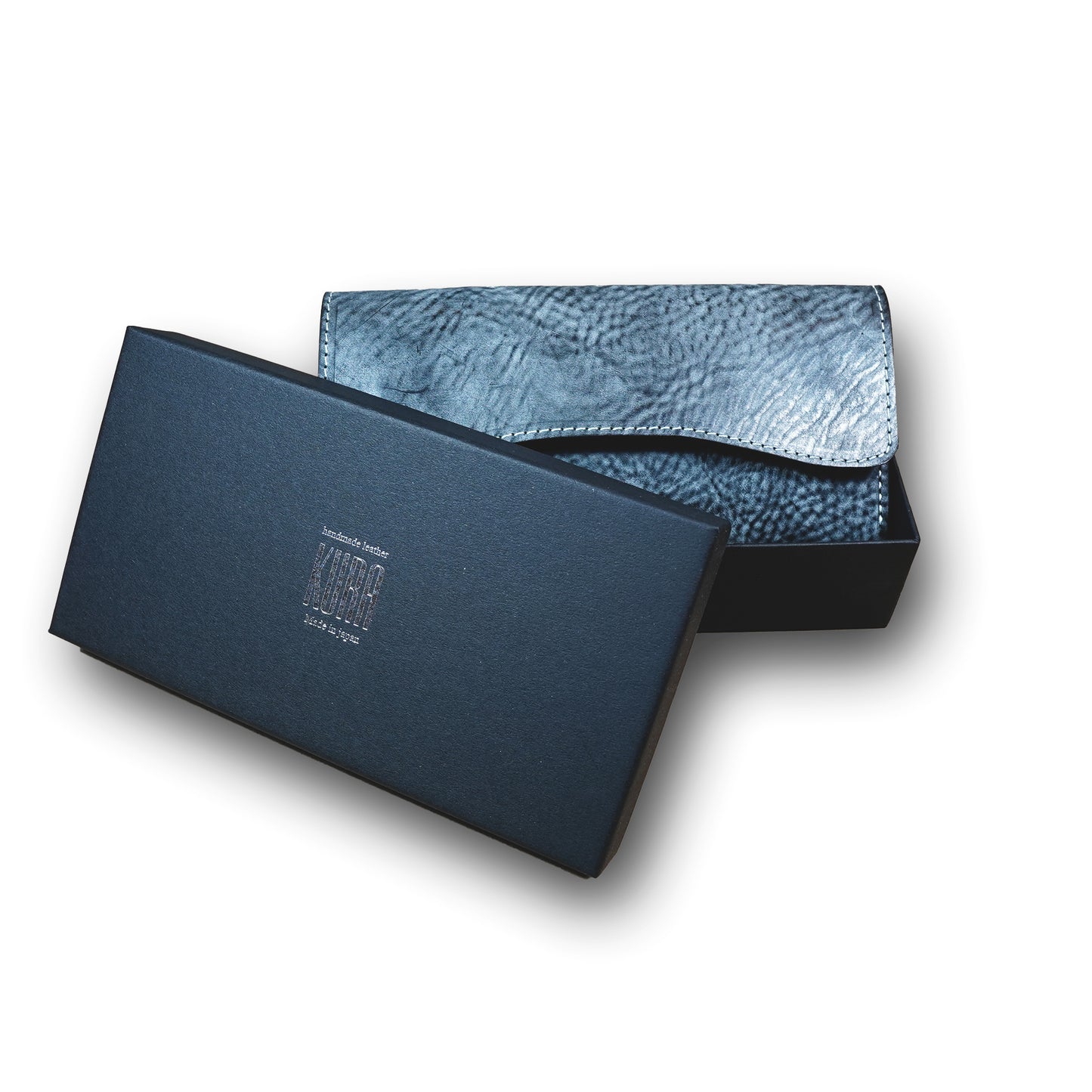 【KURA leather】#ロングウォレット#21 (black)