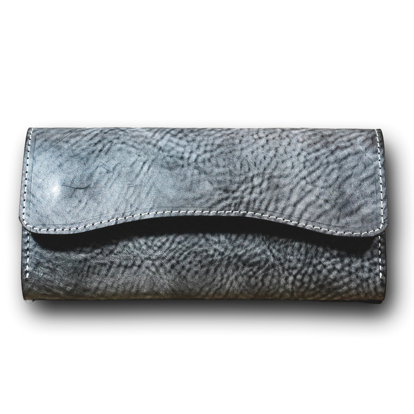 【KURA leather】#ロングウォレット#21 (black)