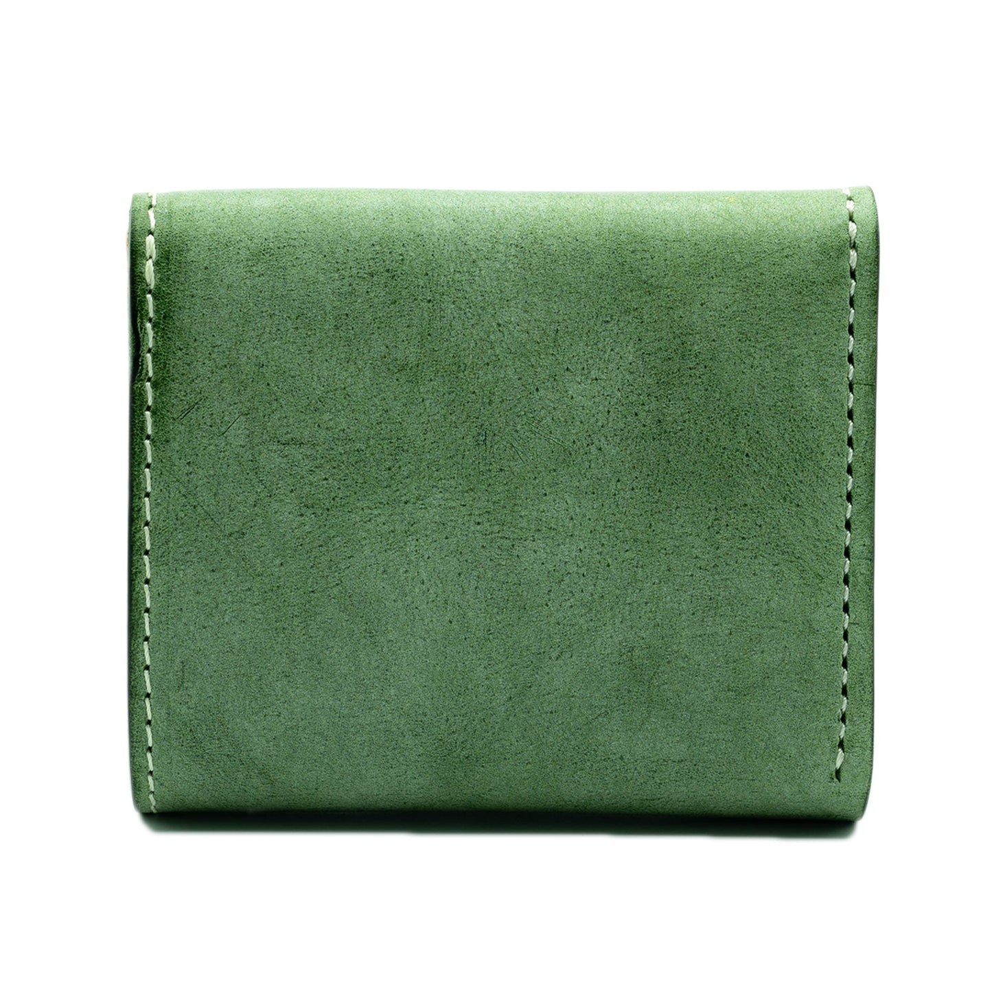 【KURA leather】Half Wallet #14 Green
