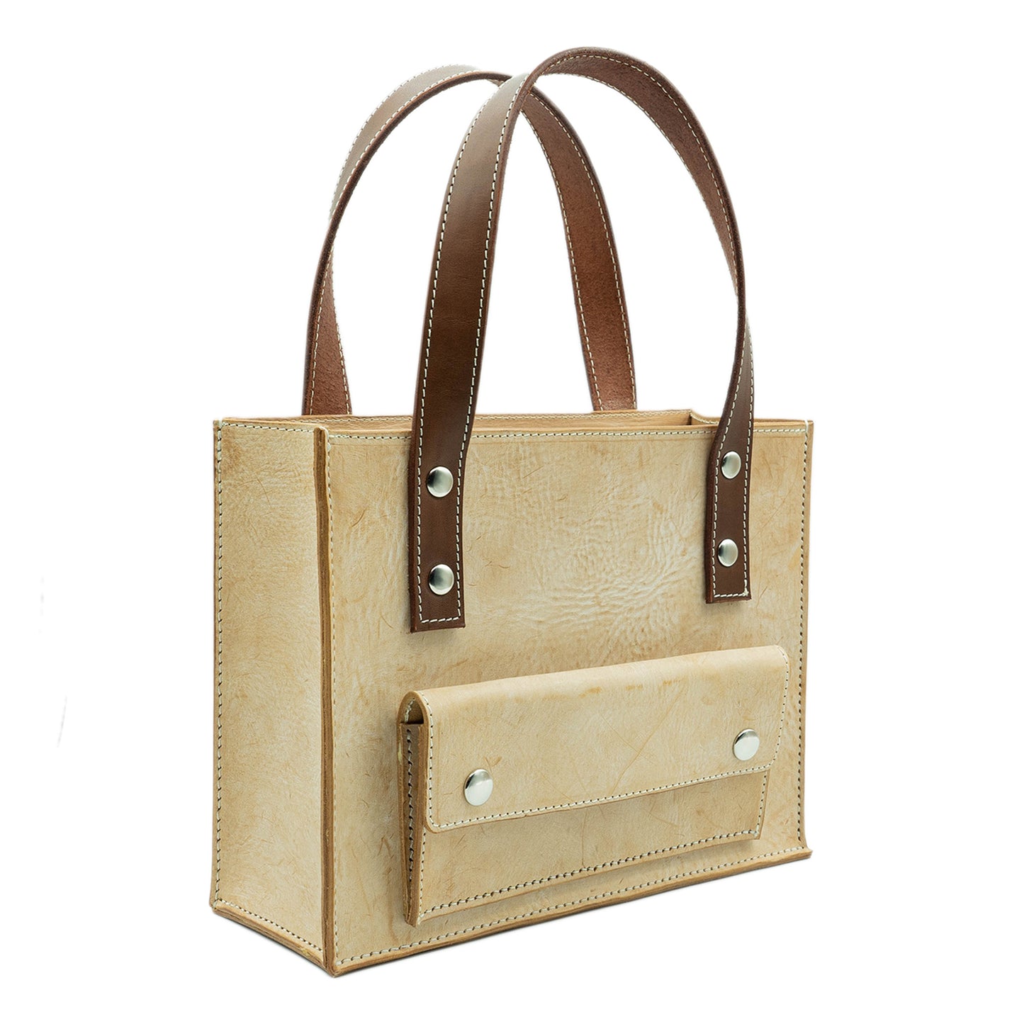【KURA leather】トートバック ナチュラル#20