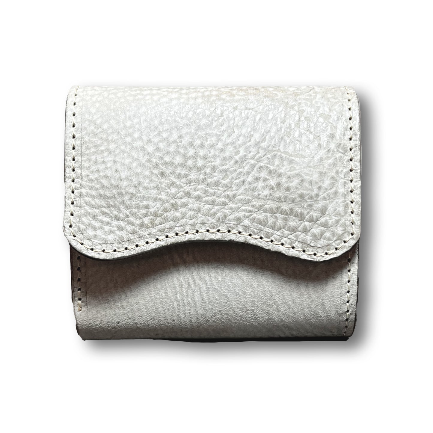 【KURA leather】Half Wallet(本革) #25(Grey)
