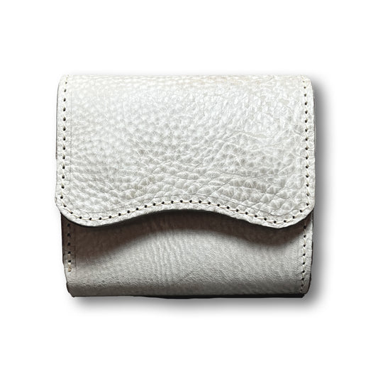 【KURA leather】Half Wallet(本革) #25(Grey)