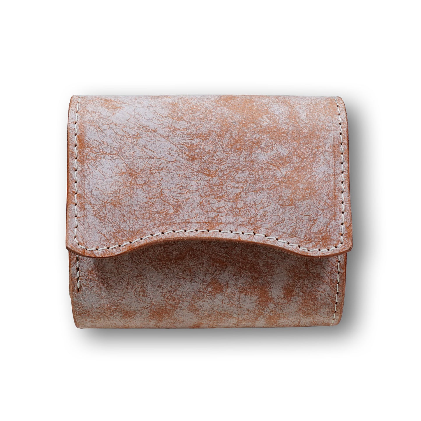 【KURA leather】Half Wallet(本革) #20『MARGOT FOG / マルゴー フォグ』(natural)