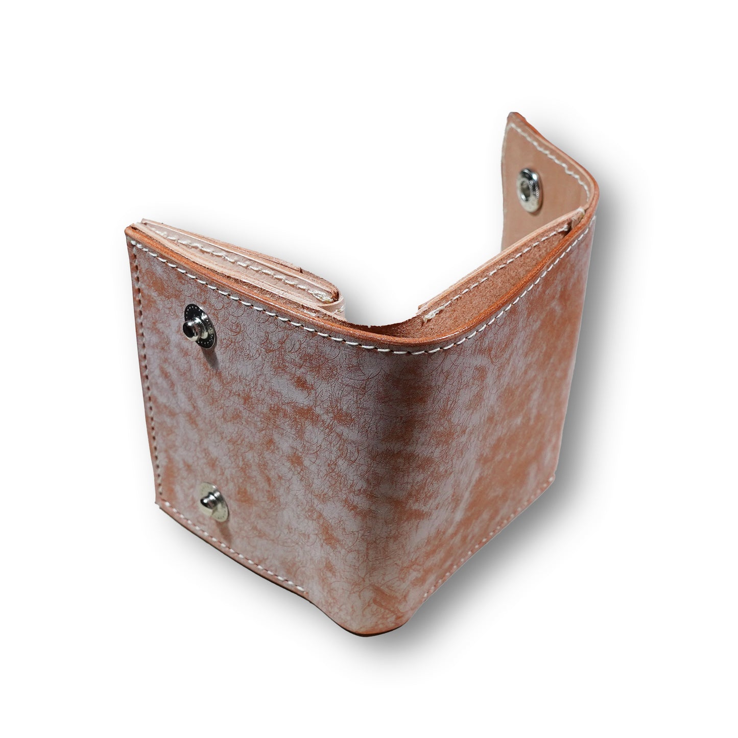 【KURA leather】Half Wallet(本革) #20『MARGOT FOG / マルゴー フォグ』(natural)