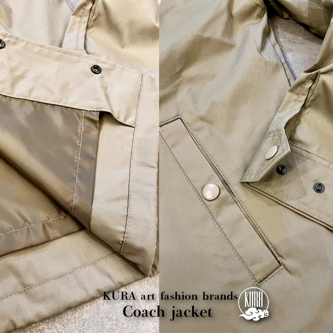 Coach jacket 【Skunk club】smoking’ hot beige