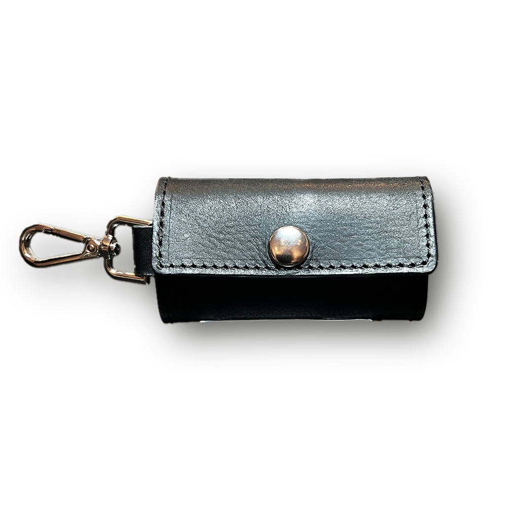 【KURA leather】キーケース #35(アマゾニアBLACK)