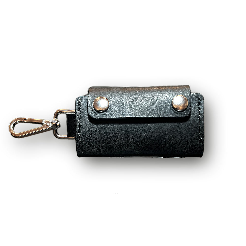 【KURA leather】キーケース #35(アマゾニアBLACK)