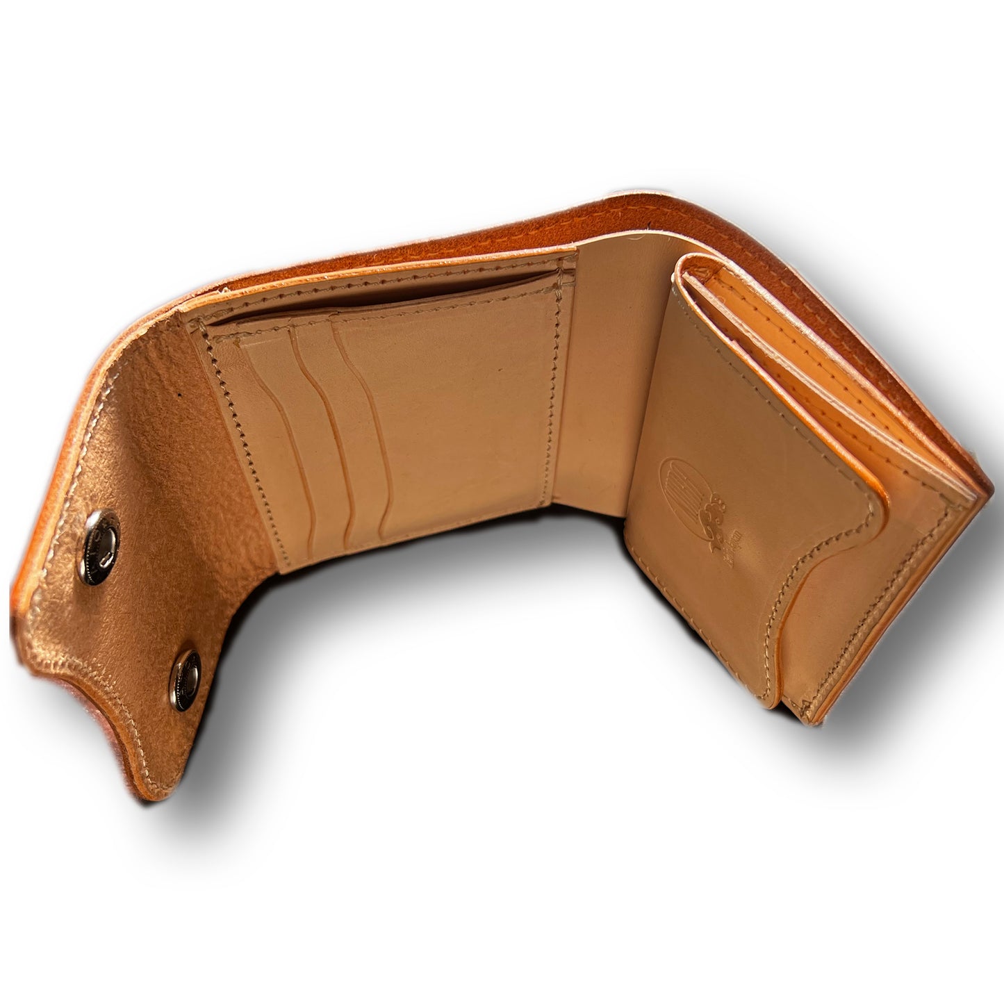 【KURA leather】Half Wallet(本革) サドルレザー(natural)