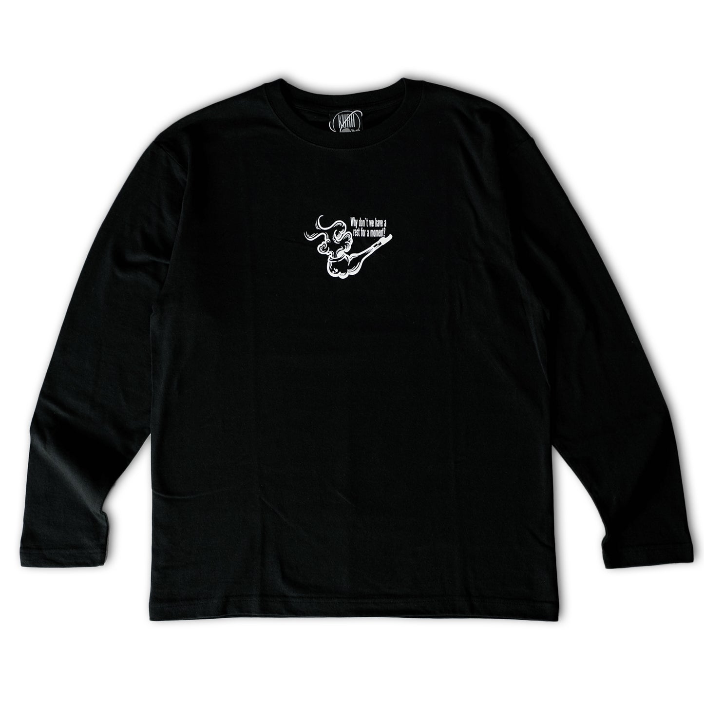 KURA T-shirt series ロングスリーブ 【蛙と瓢箪】(Color 3色)