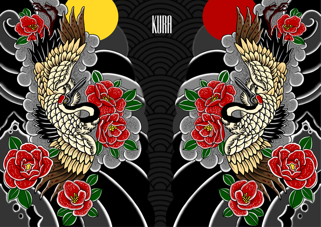 【KURA】新作!! Japanese traditional tattoo series #1008 #1009 発売決定!!