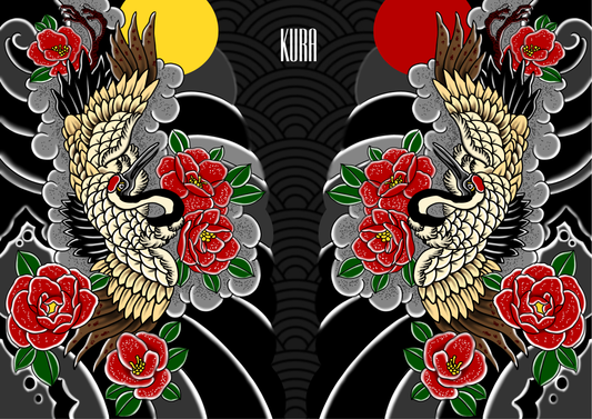 【KURA】新作!! Japanese traditional tattoo series #1008 #1009 発売決定!!