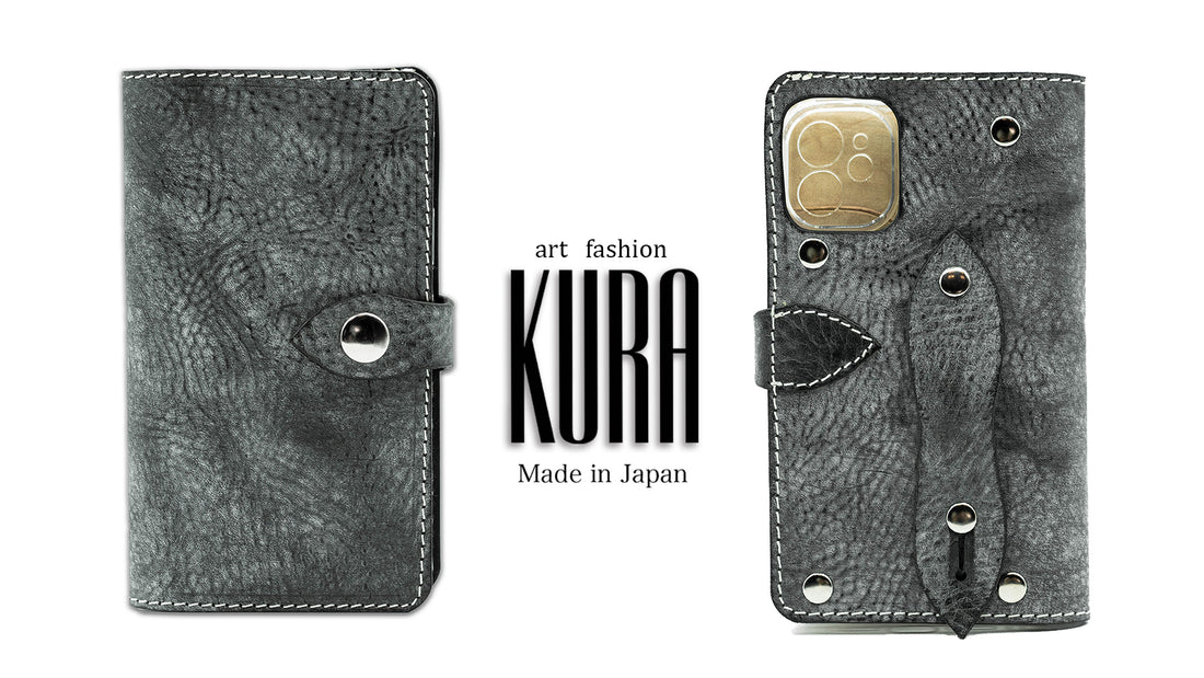 【KURA leather】本革 iPhone ケース #10が新登場‼