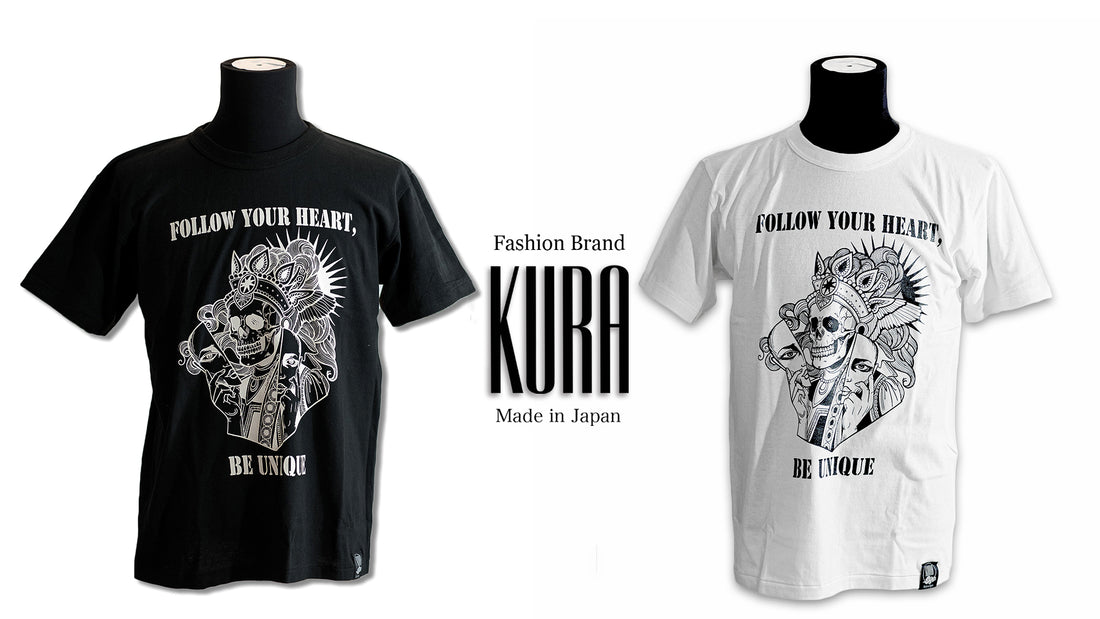 KURA T-shirt skull series #6001が新登場‼︎