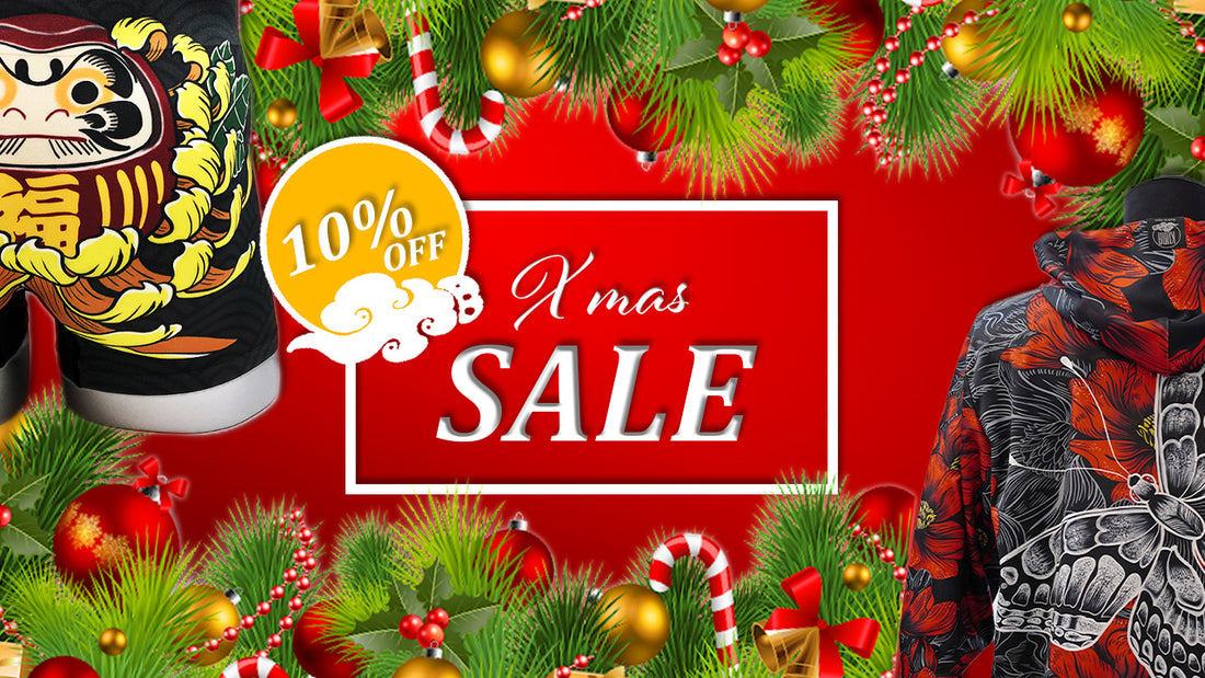 【Xmas Sale】全品10％OFF 12/25まで‼