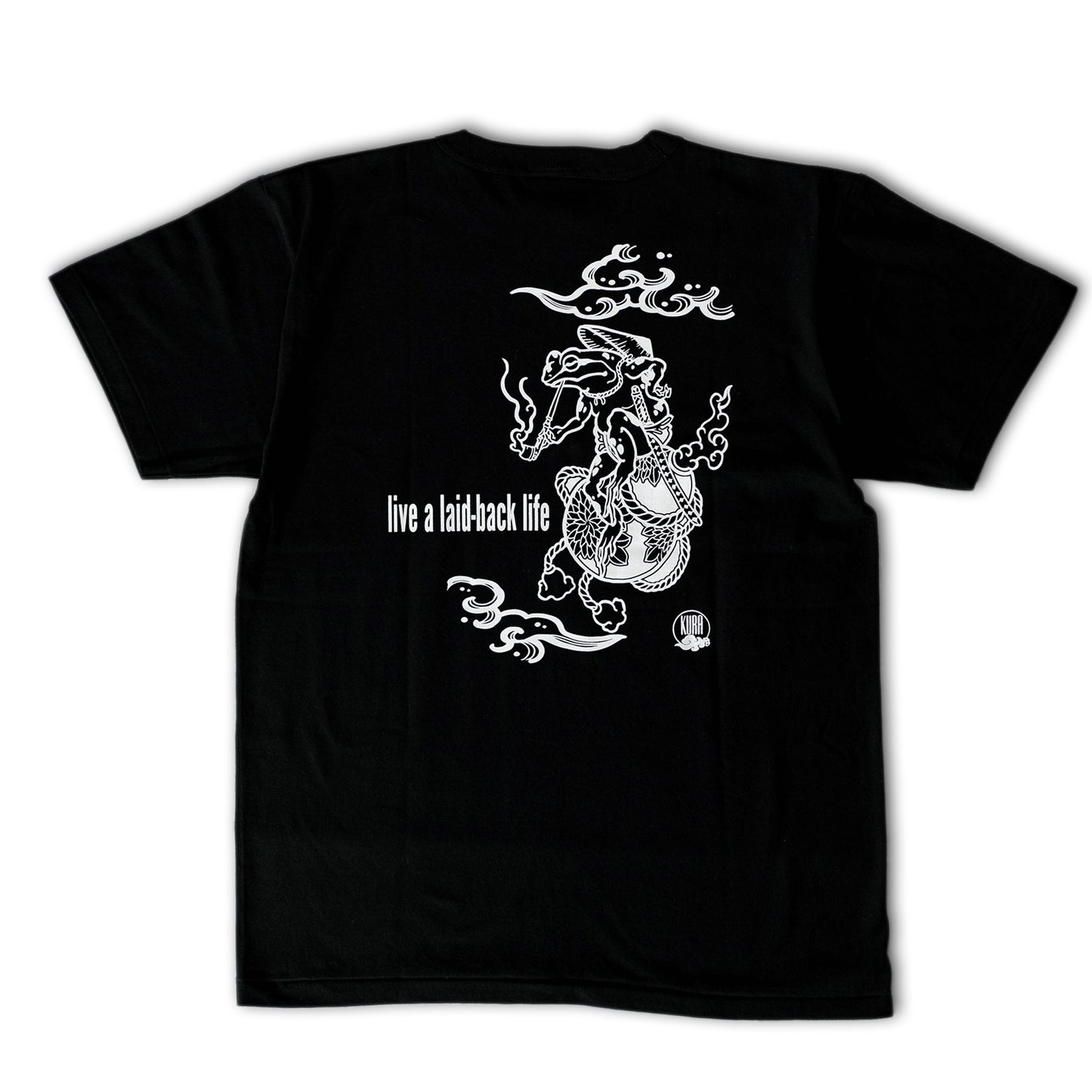 KURA T-shirt series 【蛙と瓢箪】(Color 2色)