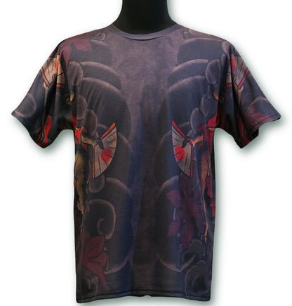 KURA full graphic T-shirt(フルグラフィックTシャツ) 【蛙の宴】#9000