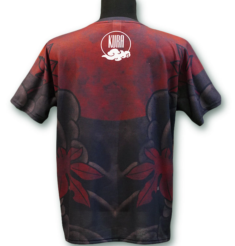 KURA full graphic T-shirt(フルグラフィックTシャツ) 【蛙の宴】#9000