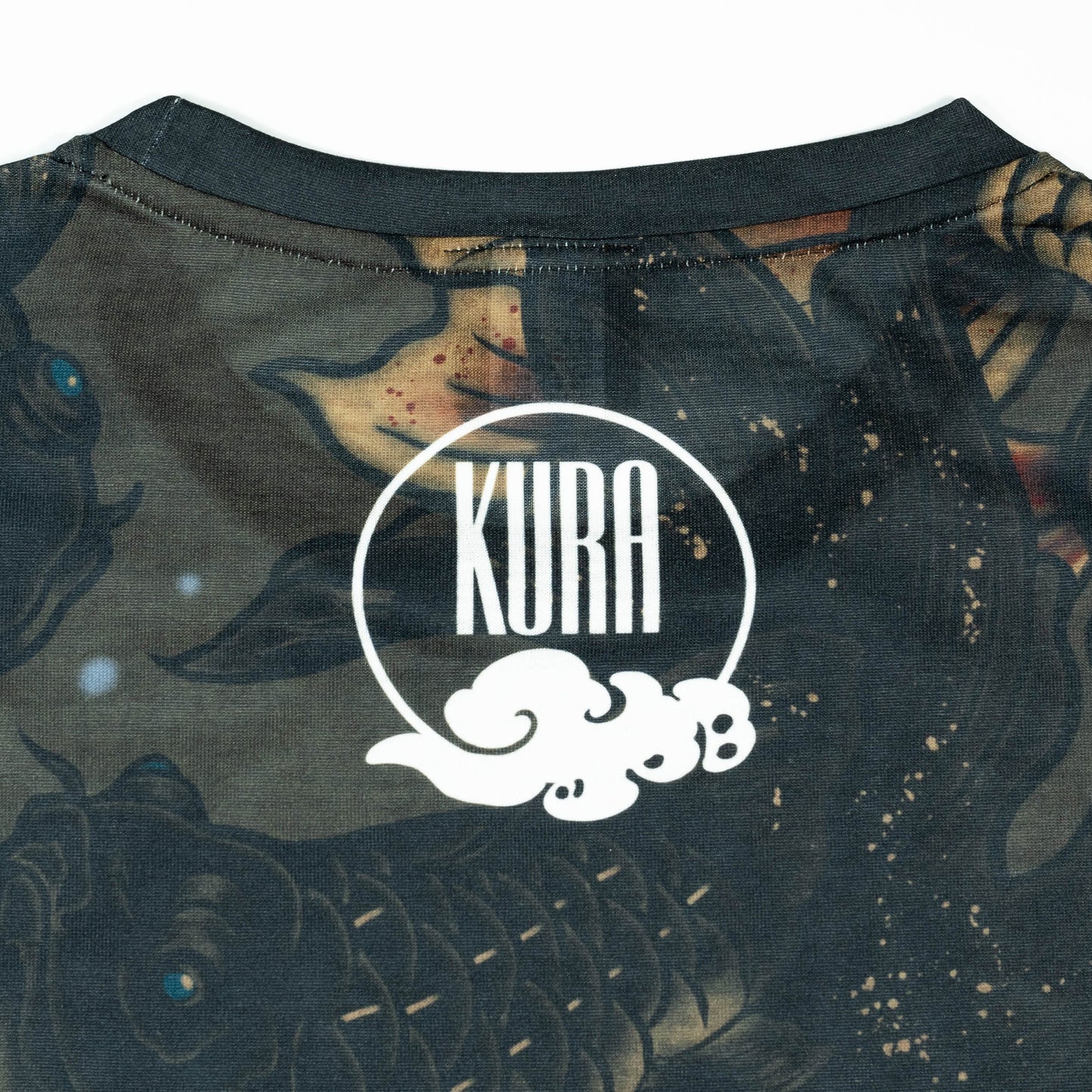 KURA full graphic T-shirt(フルグラフィックTシャツ) 【金魚散らし】#9001